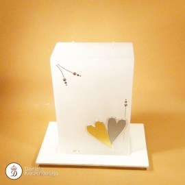 Hochzeitskerze Riegelbirke