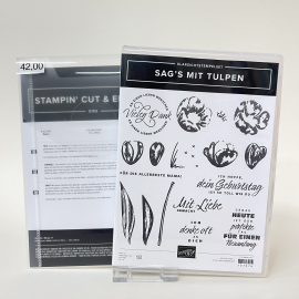 Produktpaket Sag´s mit Tulpen