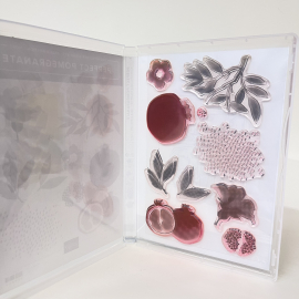 Stempelset Perfect Pomegranate - gebraucht