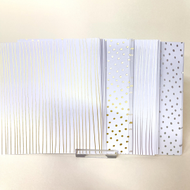 Besonderes DSP mit Silber und Gold in 6" x 6"