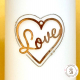 Kerze Love