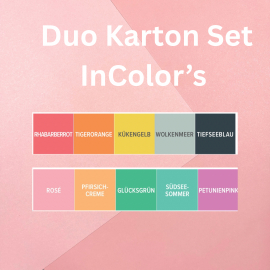 Duo Farbkartonset - InColors