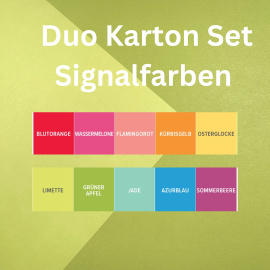 Duo Farbkartonset - Signalfarben