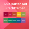 Duo Farbkartonset - Prachtfarben