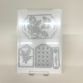 Stanzteile Designer Etiketten