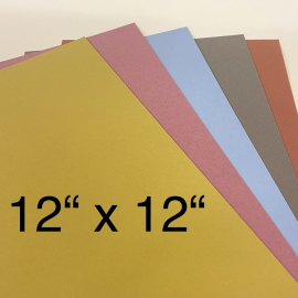 12"x12" Farbkarton Set