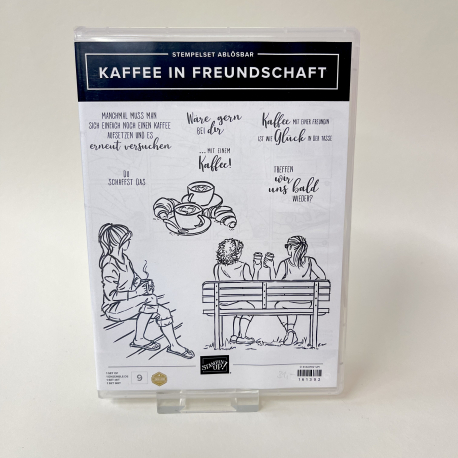 Stempelset Kaffee in Freundschaft