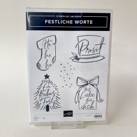 Stempelset Festliche Worte
