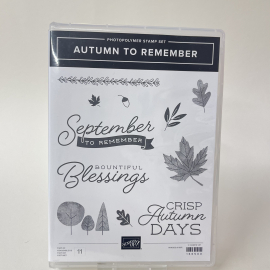 Stempelset Autumn to Remember