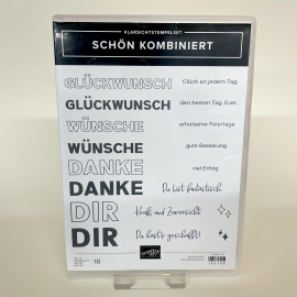 Stempelset Schön Kombiniert