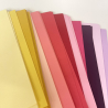 A4 Farbkarton gelb-rot-lila zufällig gemischt Set 24 Blatt