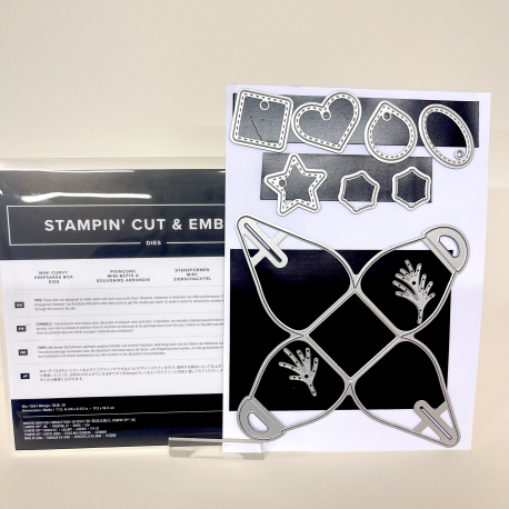 Stanzteile Mini Zierschachtel