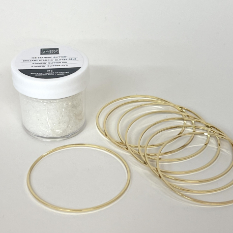 Winterglitzer Deko Set 2