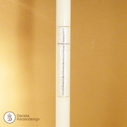Taufkerze Swarovski-Kreuz