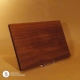Holzteller Nussholz massiv