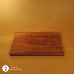 Holzteller Nussholz massiv