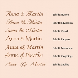 Hochzeitskerze Exklusiv