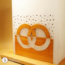 Hochzeitskerze Exklusiv light