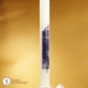 Taufkerze blauer Marmor