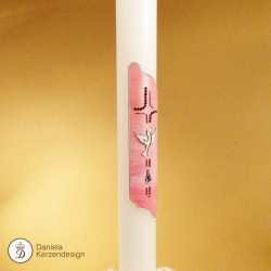 Taufkerze Prinzessinnentraum